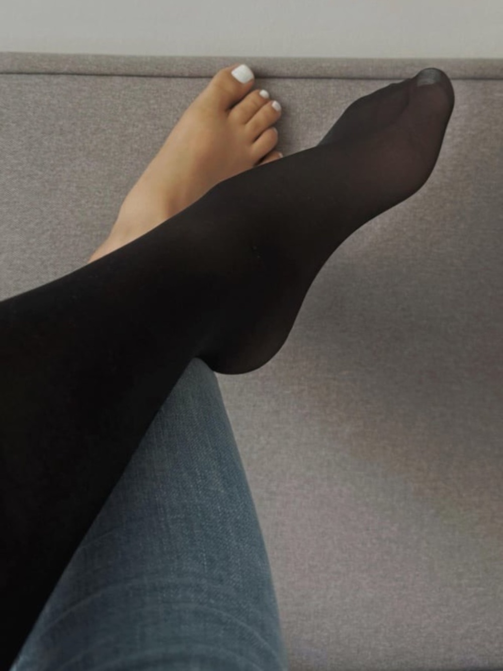 Office Assistant Work Waist High Pantyhose Size Small Tights